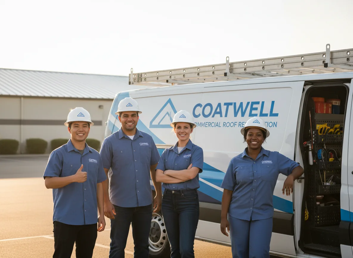 Commercial roof coating company in Slater, SC